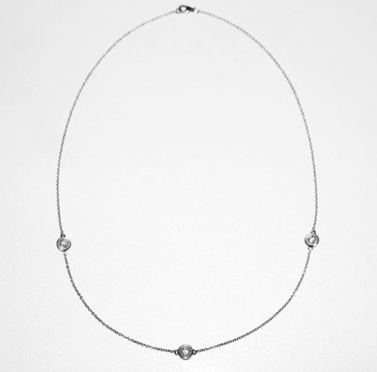 Diamond Points Necklace