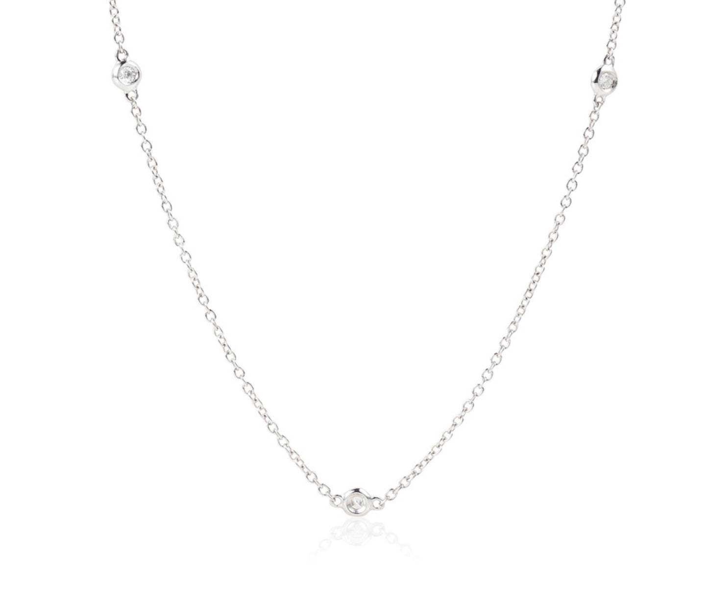 Diamond Points Necklace