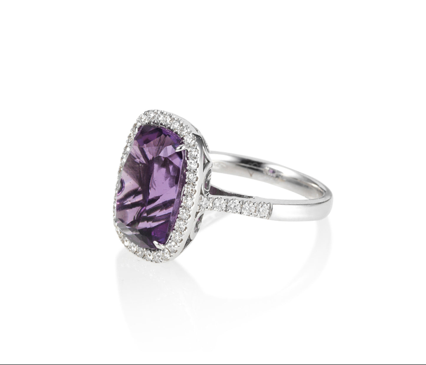 Lavender Cocktail Ring